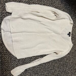 a.n.a Cream Knit Sweater